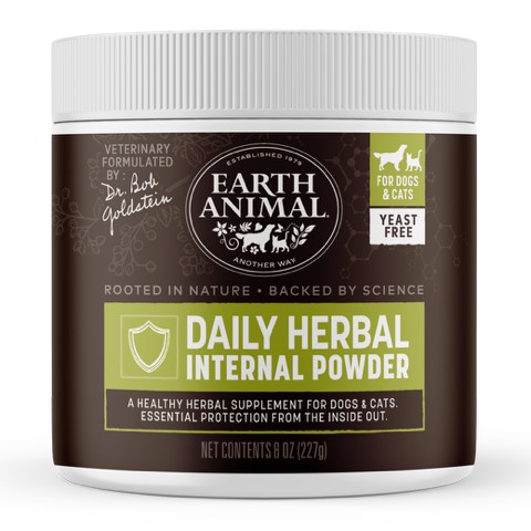 Earth Animal Daily Herbal Internal Powder Yeast Free
