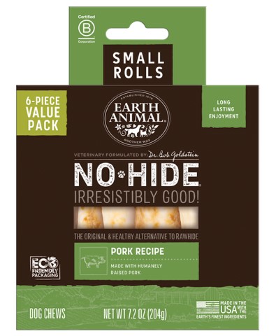 Earth Animal Pork No Hide Wholesome Chews