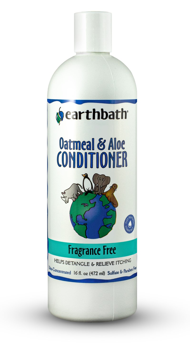 Earthbath Oatmeal and Aloe Fragrance Free Conditioner for Dogs