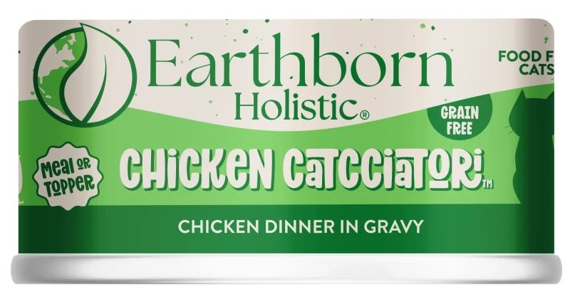 Earthborn Holistic Grain Free Chicken Catcciatori Canned Cat Food