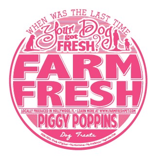 Farm Fresh Piggy Poppins Dog Treats