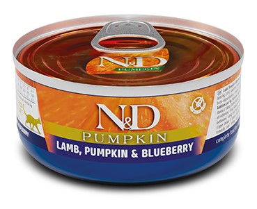Farmina ND Lamb Pumpkin Blueberry Feline Wet Food Cans