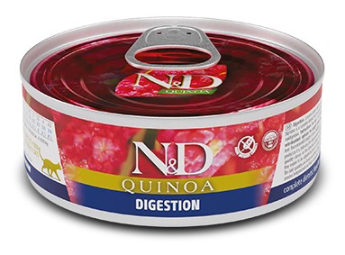 Farmina ND Quinoa Digestion Feline Wet Food Cans