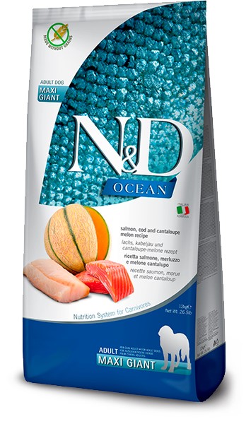 Farmina Ocean Salmon Cod Cantaloupe Melon Dry Dog Food