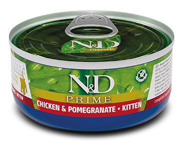 Farmina Prime Chicken Pomegranate Kitten Feline Wet Food Cans