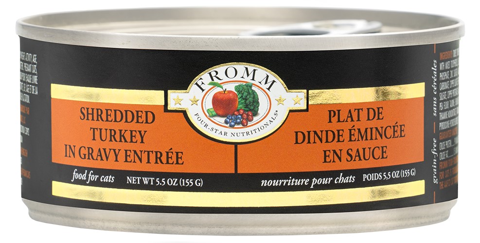 Fromm 4 Star Turkey Shredded Canned Cat Food