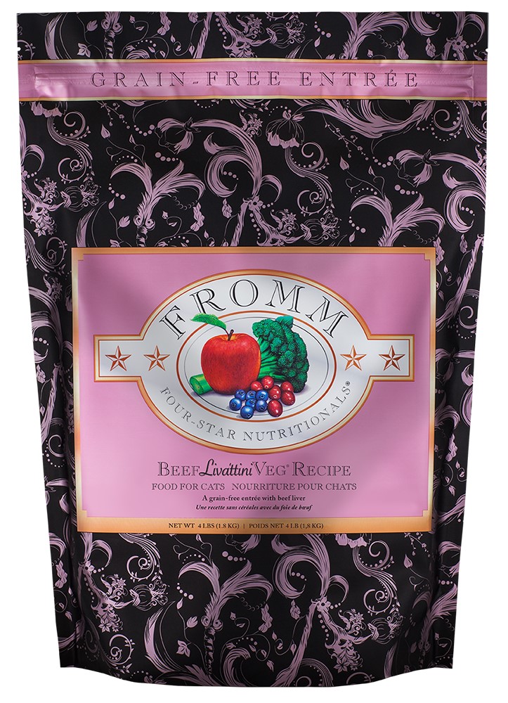 Fromm Cat Four Star Beef Livattini Veg Grain Free