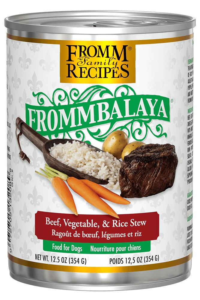 Fromm Frommbalaya Beef Vegetable Rice Stew for Dogs
