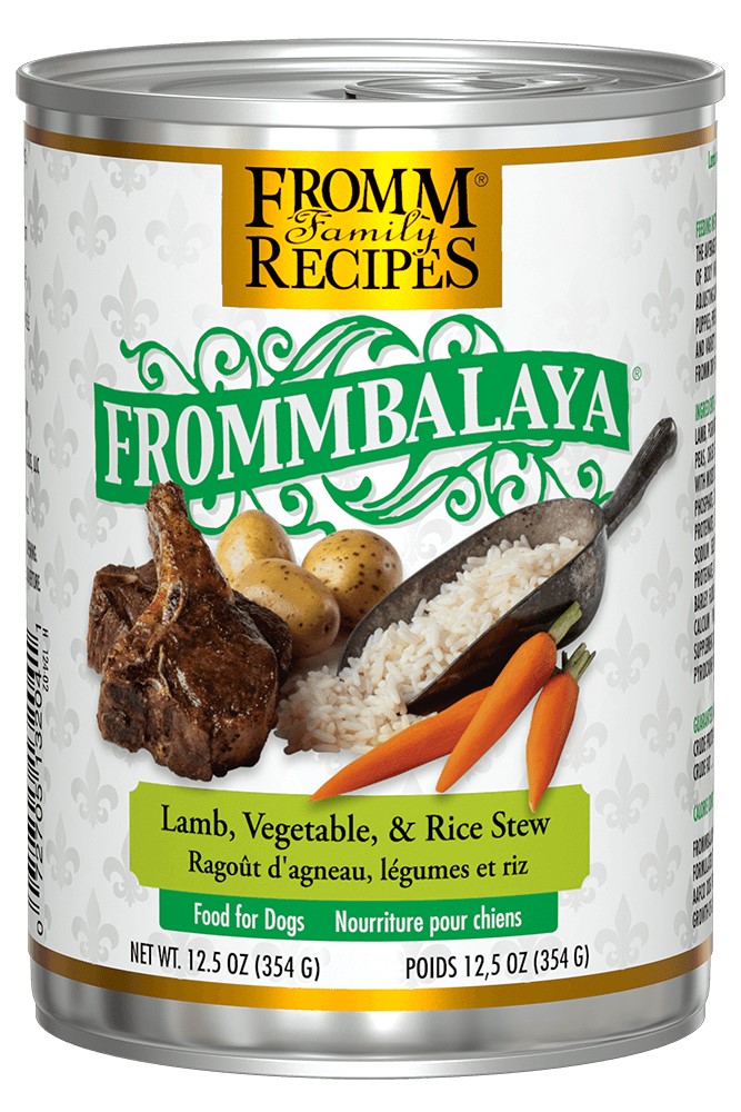 Fromm Frommbalaya Lamb Vegetable Rice Stew for Dogs