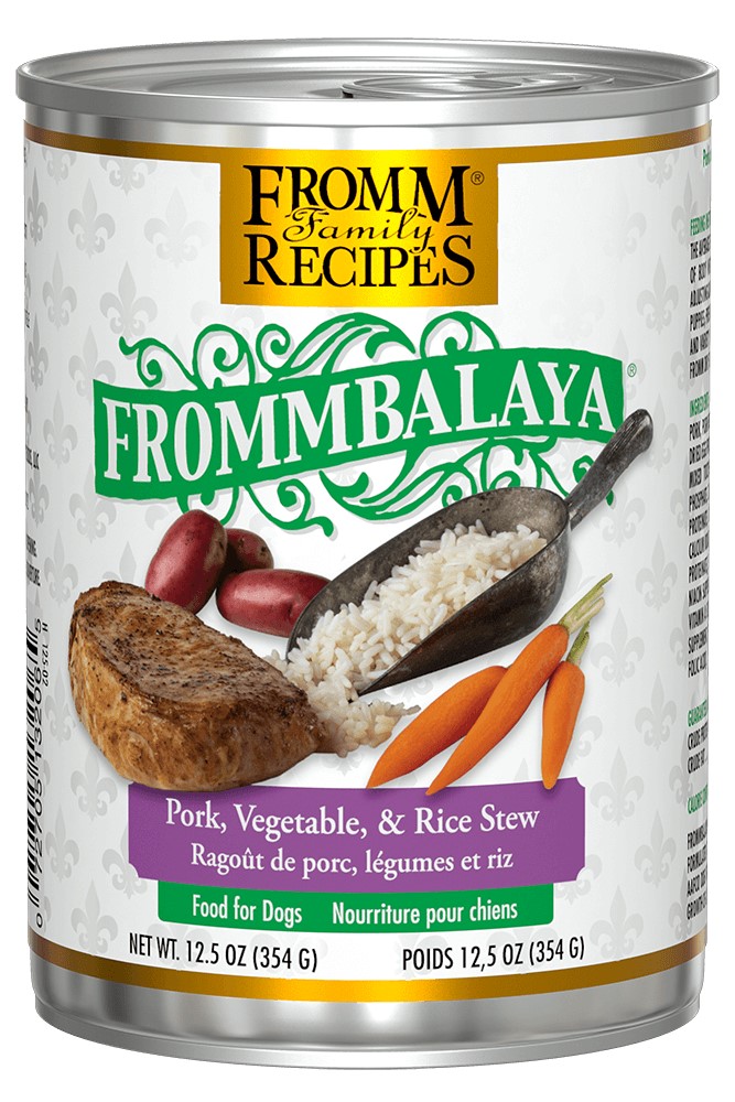Fromm Frommbalaya Pork Vegetable Rice Stew for Dogs