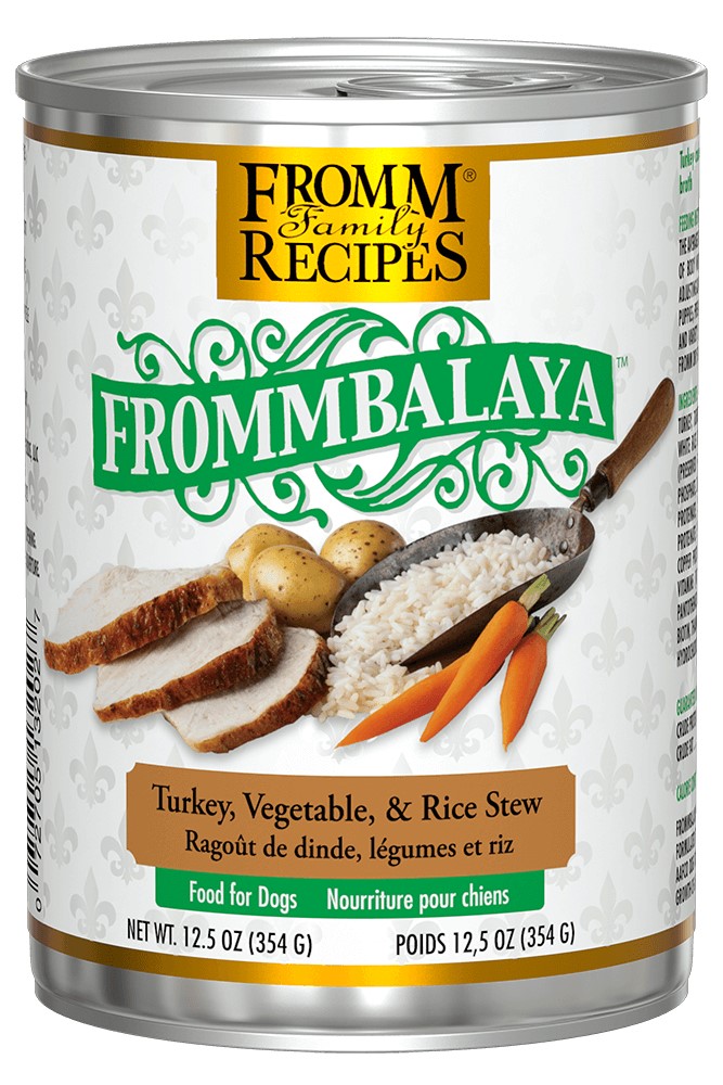 Fromm Frommbalaya Turkey Vegetable Rice Stew for Dogs