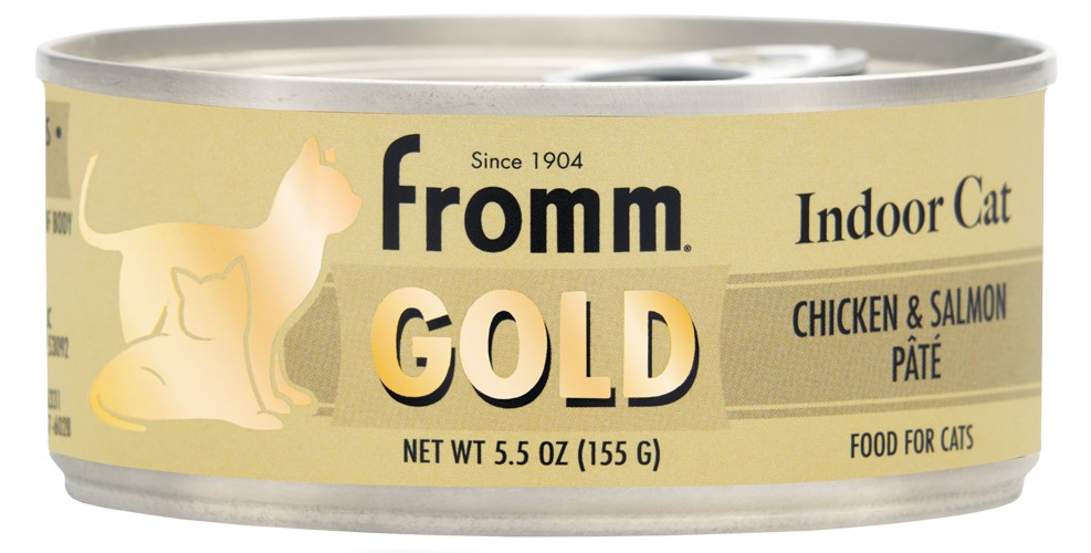 Fromm Indoor Gold Chicken and Salmon Pate Cat Can
