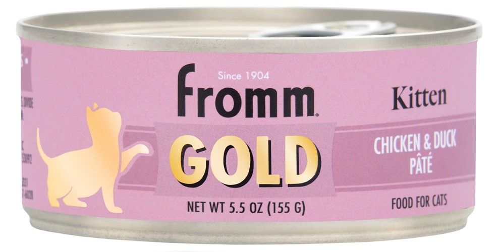 Fromm Kitten Gold Chicken and Duck Pate Cat Can