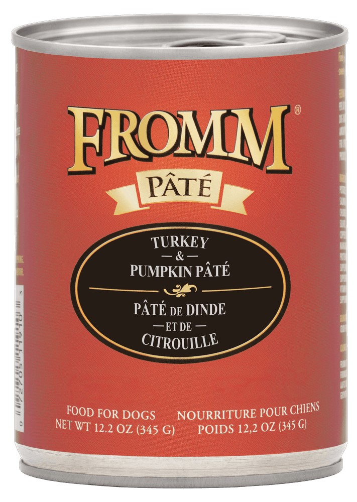Fromm Turkey and Pumpkin Pate Dog Food Can