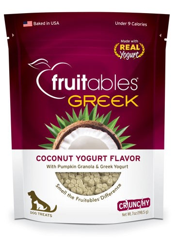 Fruitables Greek Yogurt Coconut Dog Treats
