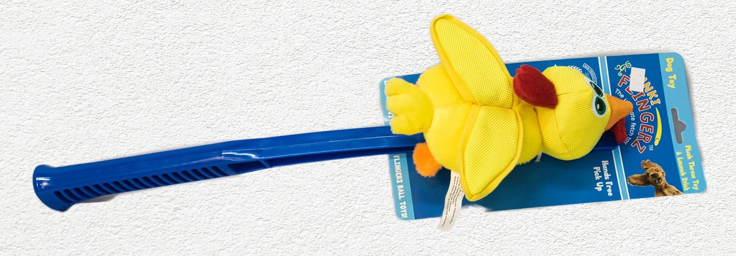 Funky Flingerz on Stick Dog Toy