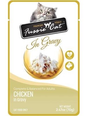 Fussie Cat Premium Chicken in Gravy Wet Cat Food