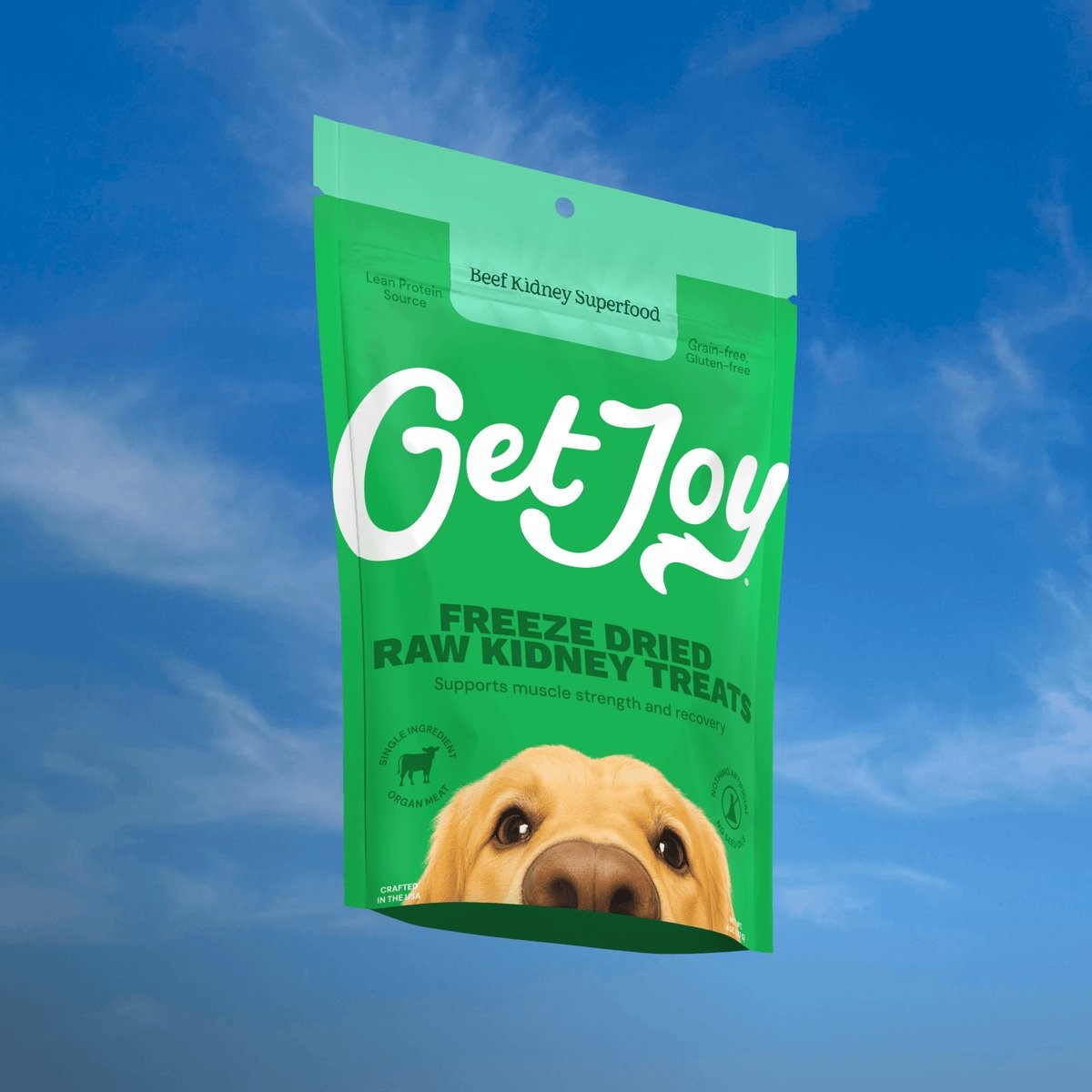 Get Joy Balance Freeze Dried Beef Kidney Dog Treats