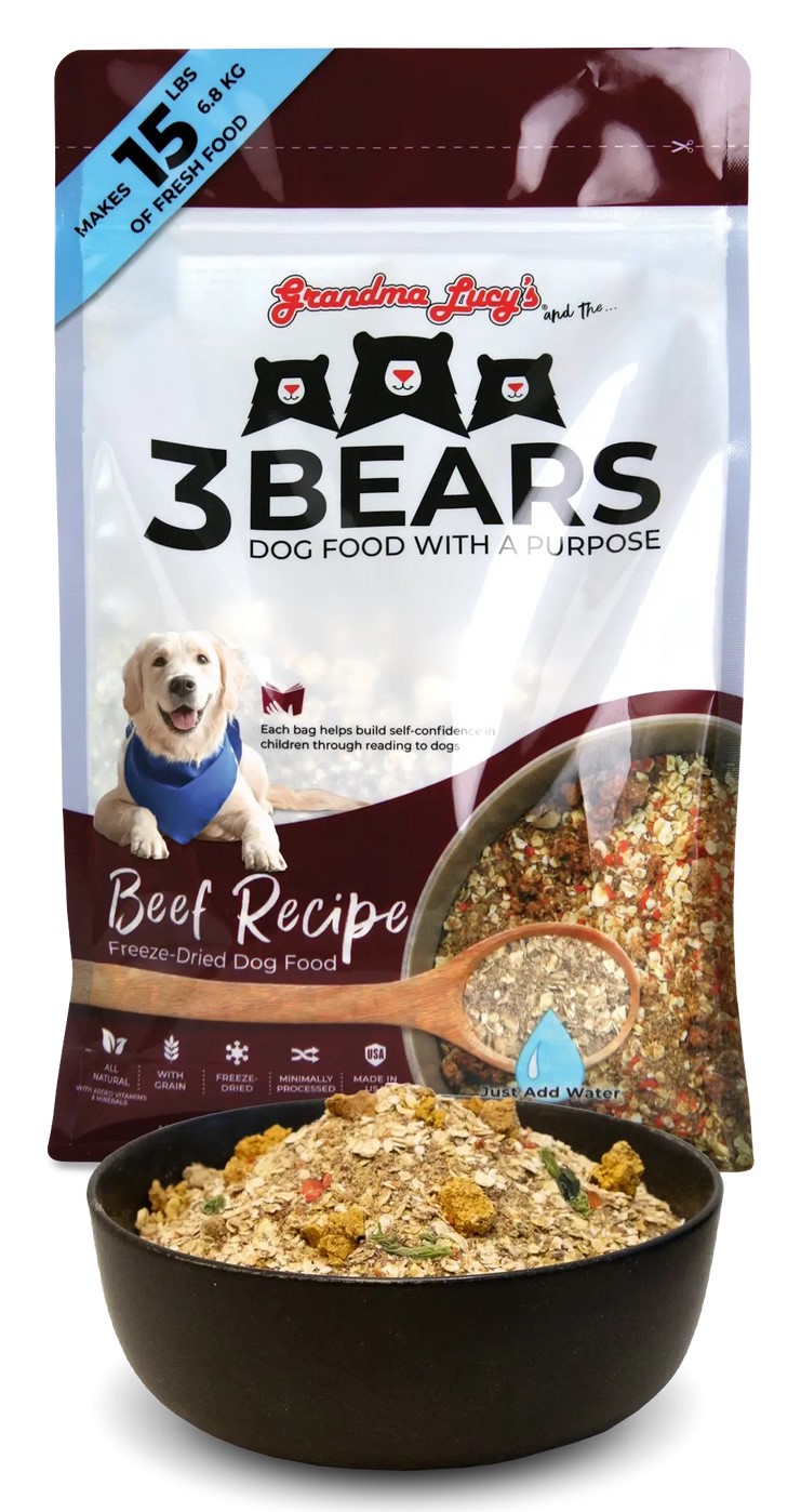 Grandma Lucys 3 Bears Beef Dog Food