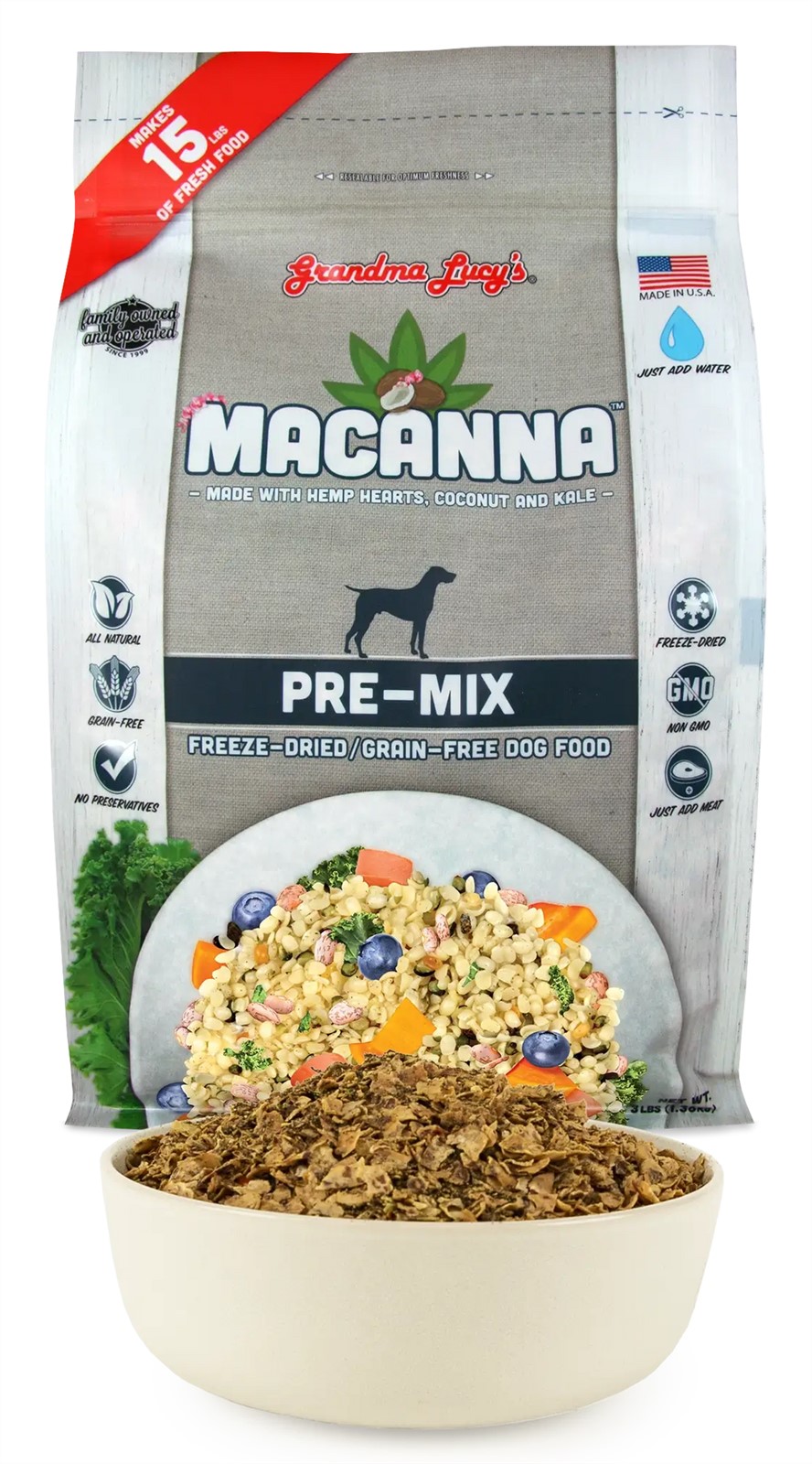 Grandma Lucys Macanna Pre Mix