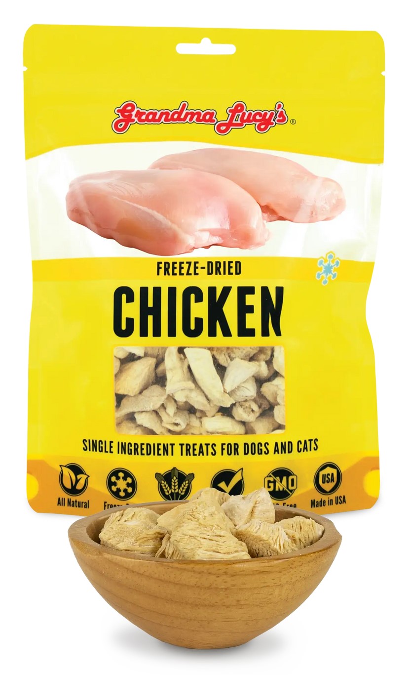 Grandma Lucys Singles Freeze Dried Chicken Treats