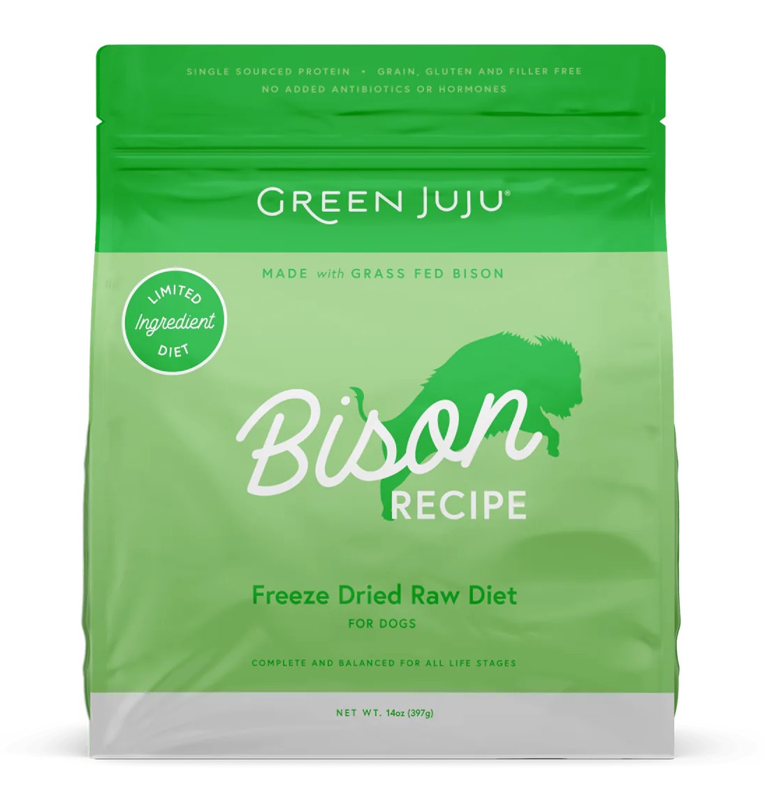 Green Juju Freeze Dried Bison