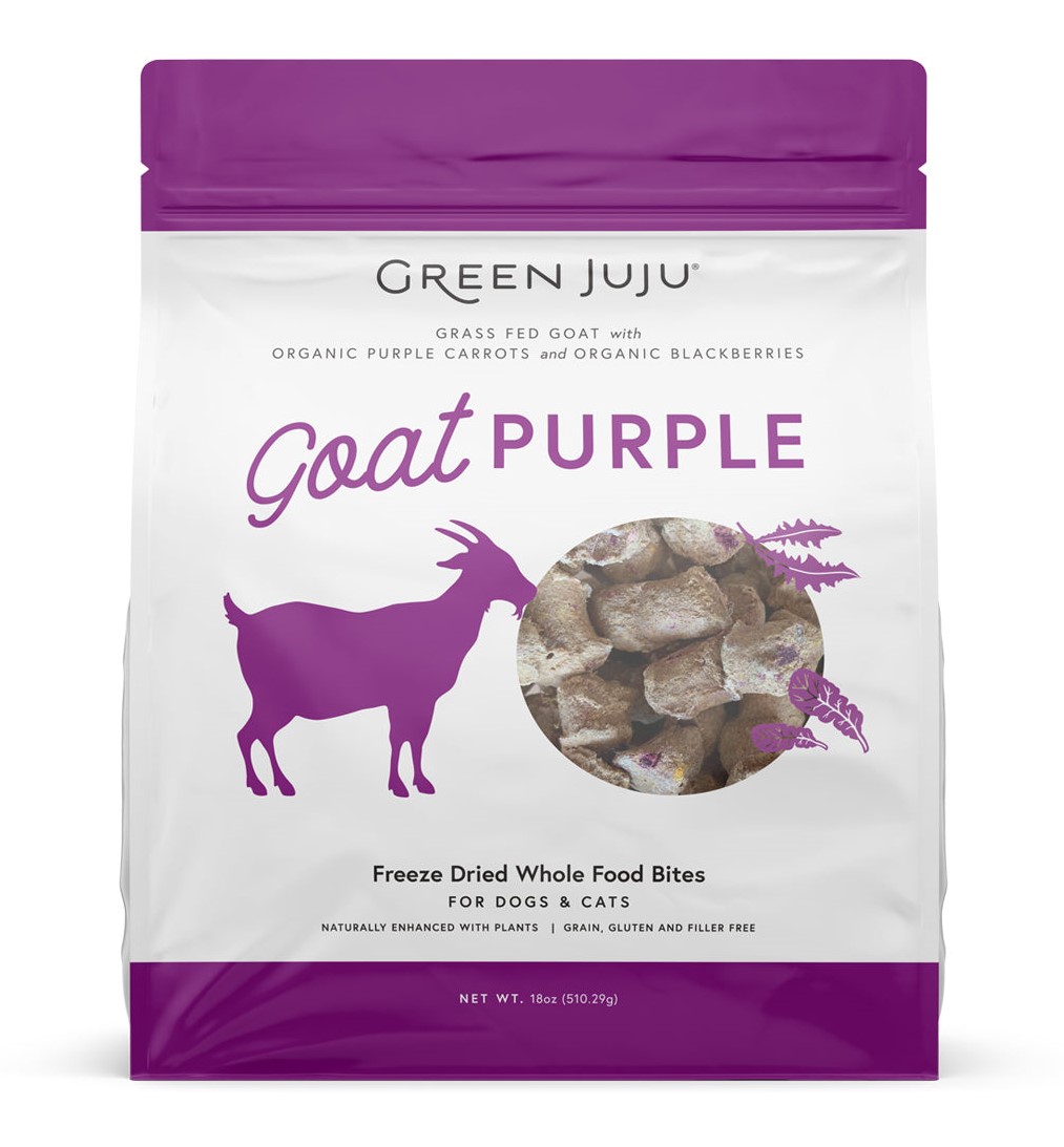 Green Juju Whole Food Bites Dog Freeze Dried Goat