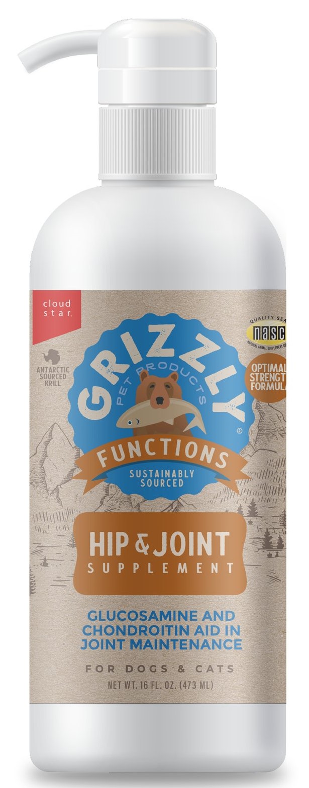 Grizzly Joint Aid Liquid Supplement