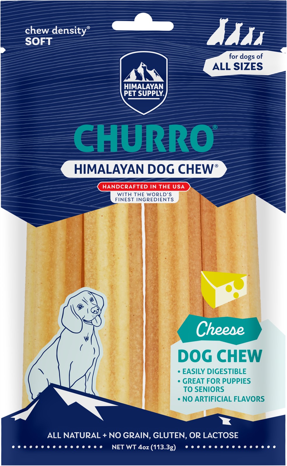 Himalayan Dog Chew Churro Cheese