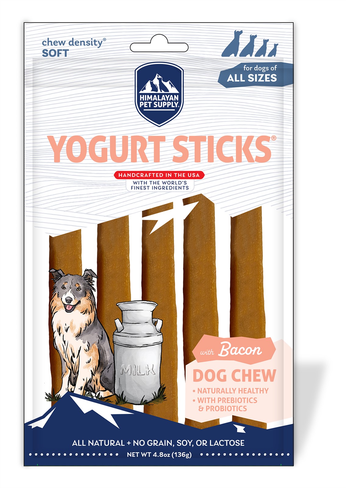 Himalayan Pet Supplies Yogurt Sticks Peanut Butter