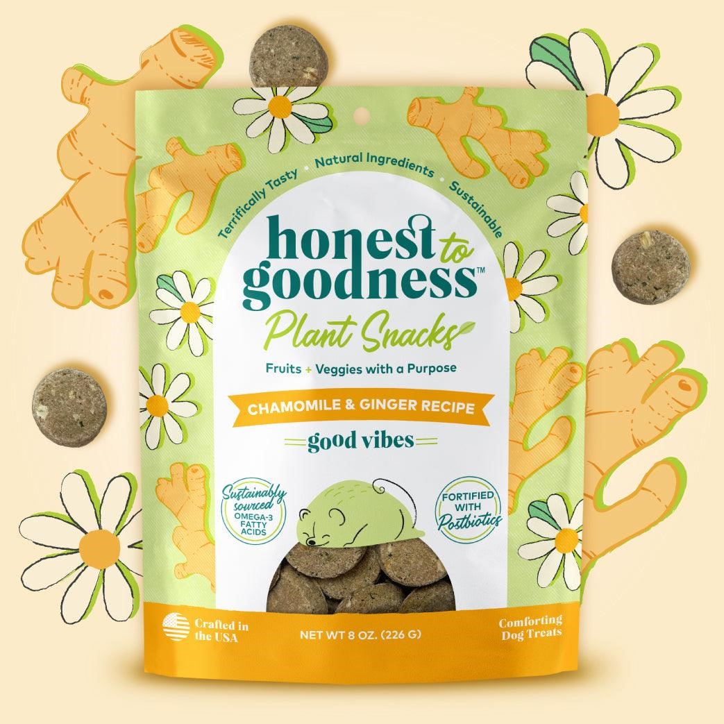 Honest To Goodness Good Vibes Chamomile and Ginger Recipe for Dogs