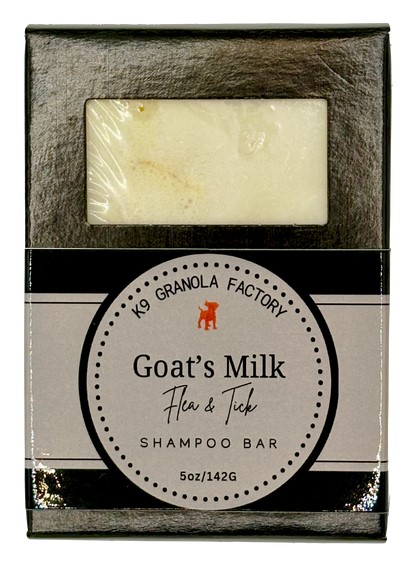 K9 Granola Factory Flea Tick Goats Milk Soap for Dogs
