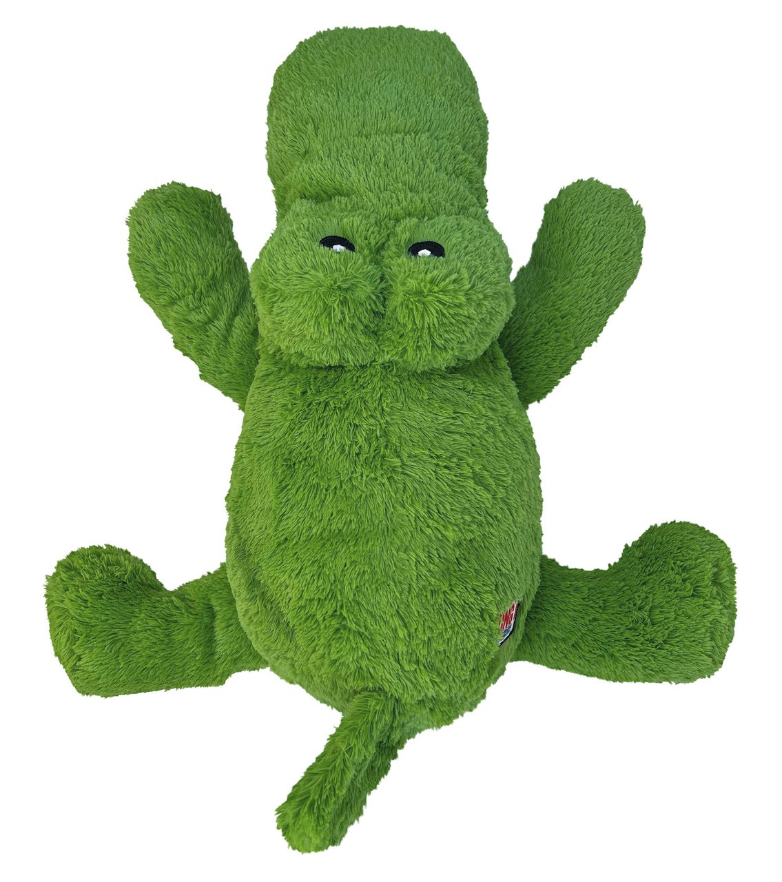 KONG Cozie Tuggz Alligator Dog Toy