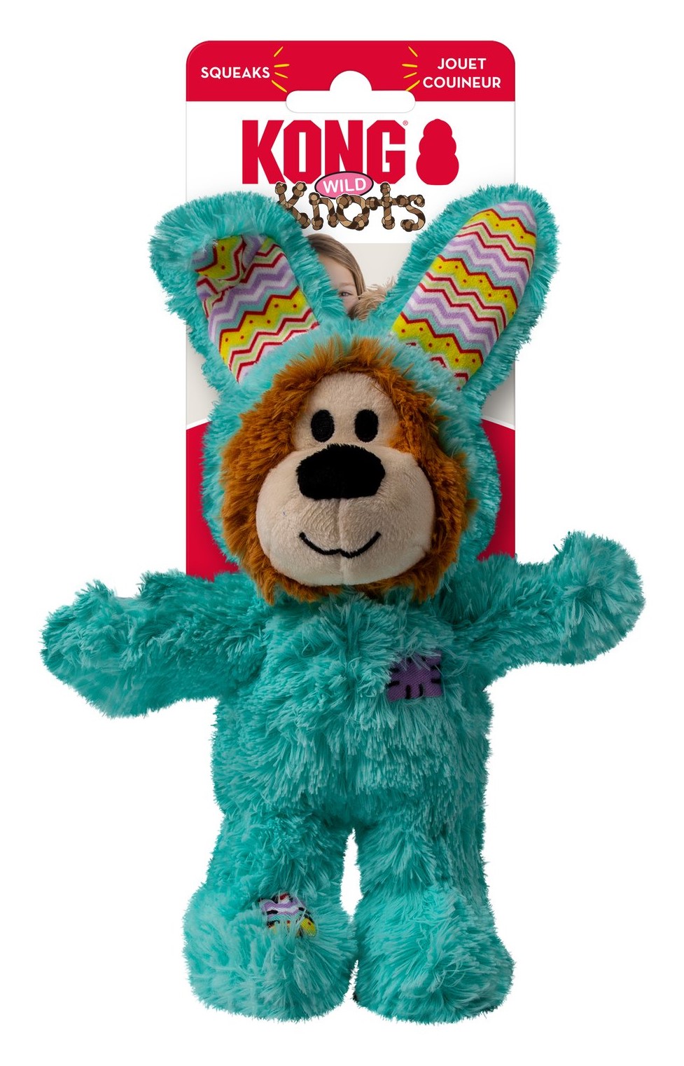 Kong Wild Knots Sport Argentina Bear Medium Dog Toy
