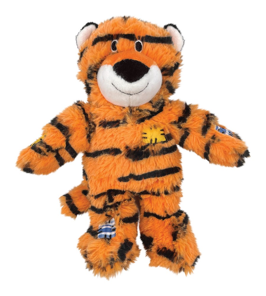 KONG Wild Knots Tiger Dog Toy
