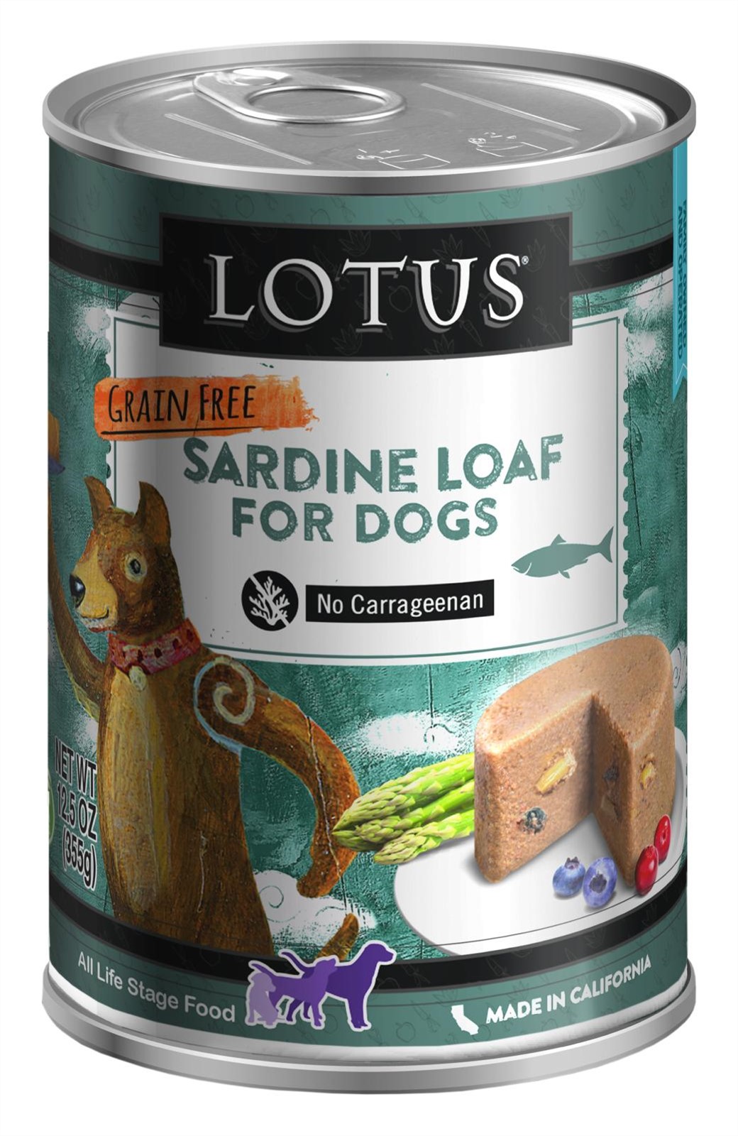 Lotus Canned Sardine Loaf for Dogs