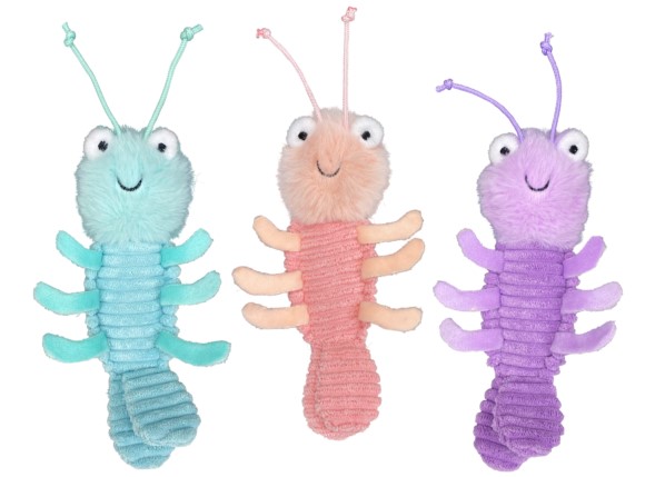 Margaritaville Mini Gumbo Shrimp Dog Toys