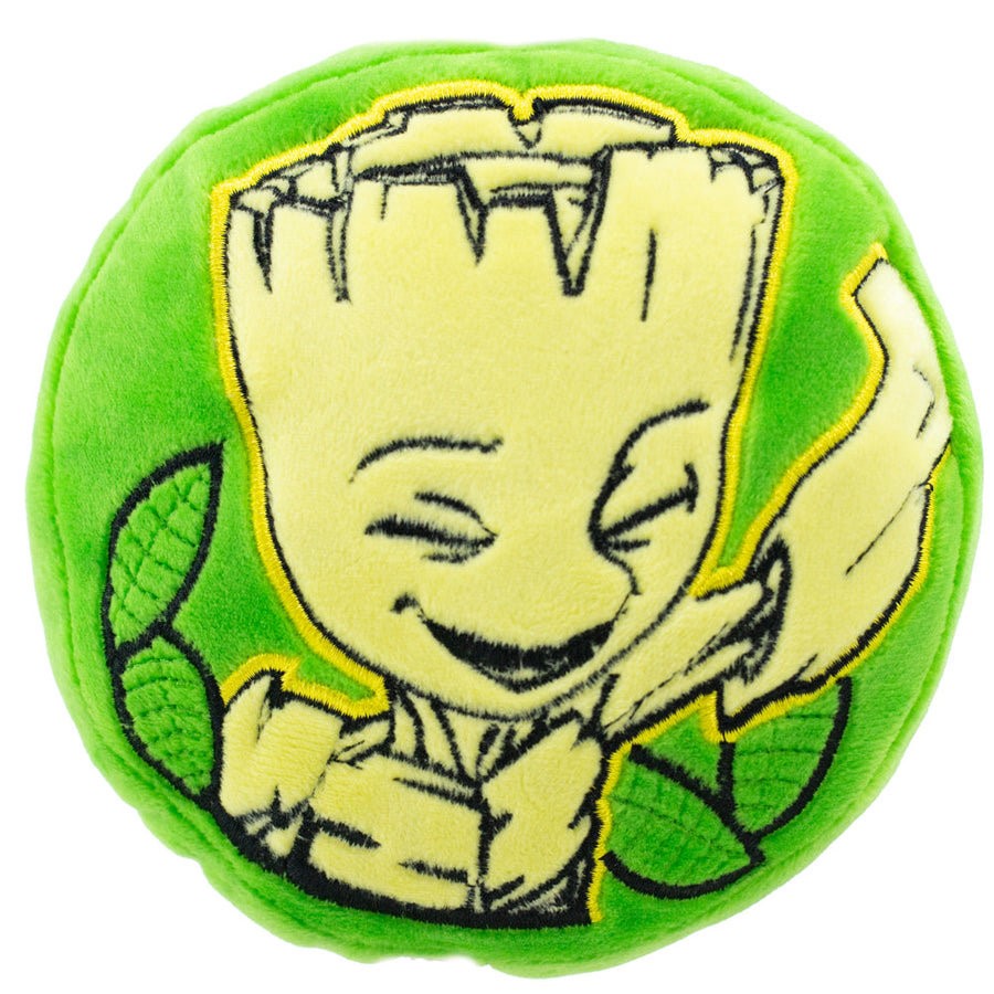 Marvel Dog Toy Squeaky Tennis Ball GROOT Happy Pose
