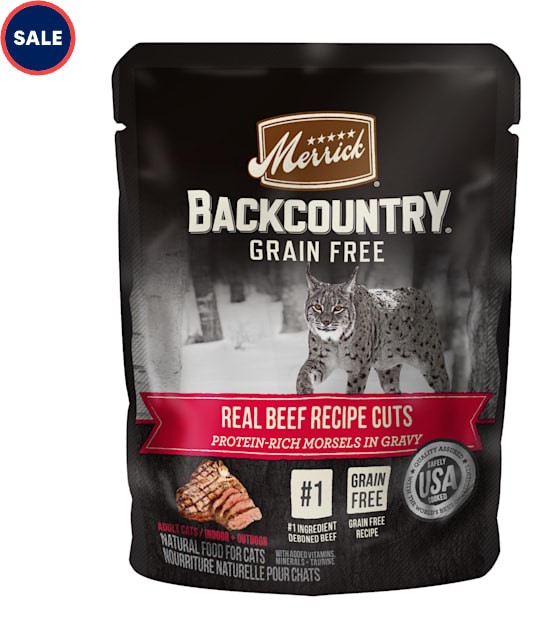 Merrick Backcountry Real Beef Recipe Cuts