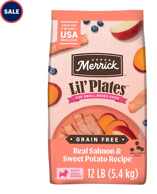 Merrick Lil Plates Grain Free Real Salmon and Sweet Potatoes Recipe