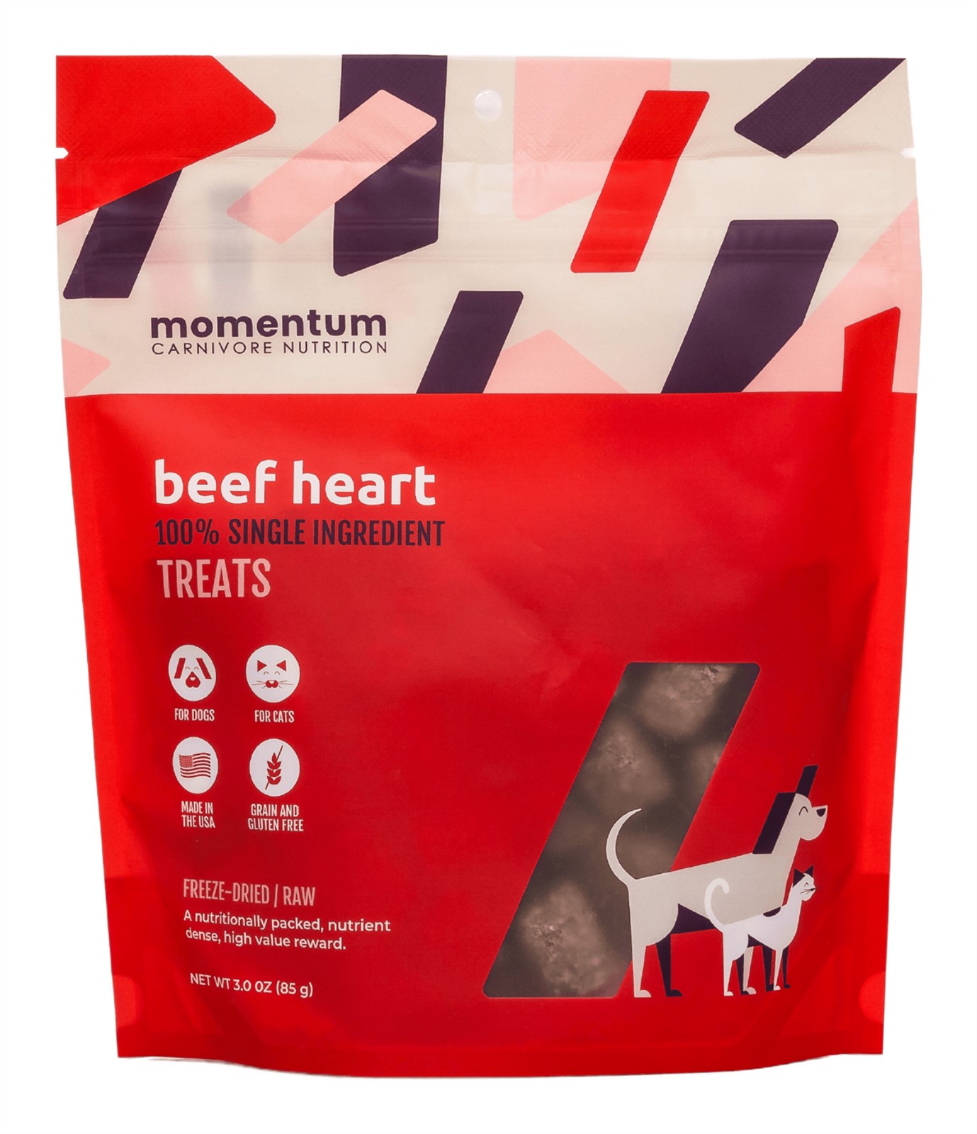 Momentum Carnivore Nutrition Freeze Dried Beef Heats Treat