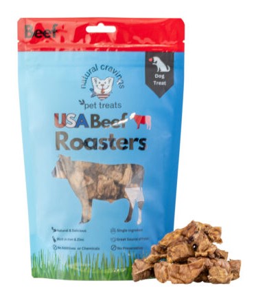 Natural Cravings USA Beef Lung Roaster Bites