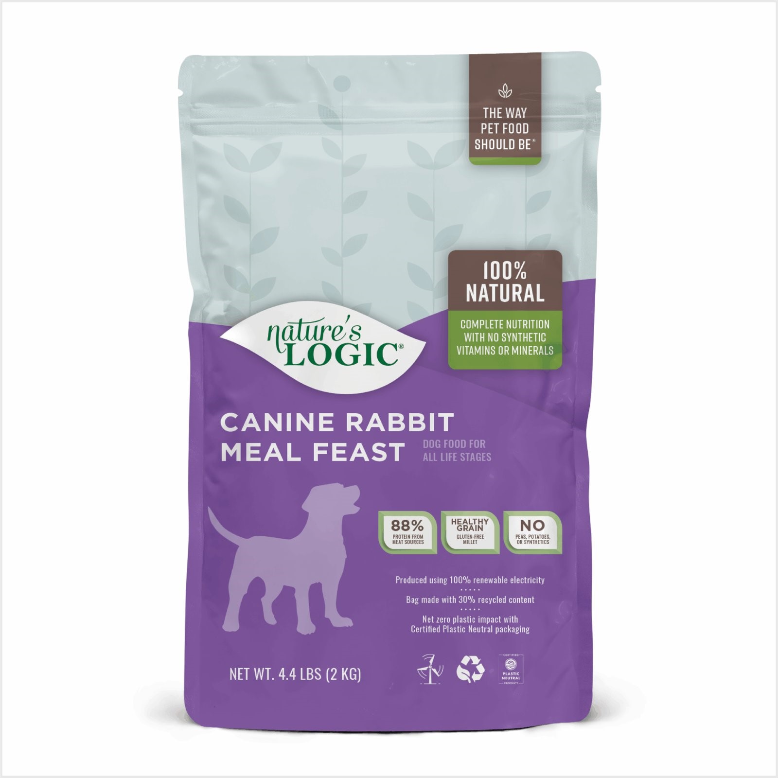 Natures Logic Natural Rabbit Dry Dog Food