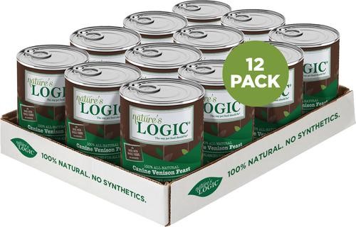 Natures Logic Natural Venison Canned