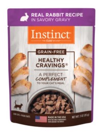 Natures Variety Instinct Healthy Cravings Cat Food Topper Rabbit