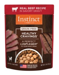 Natures Variety Instinct Healthy Cravings Dog Food Topper Beef