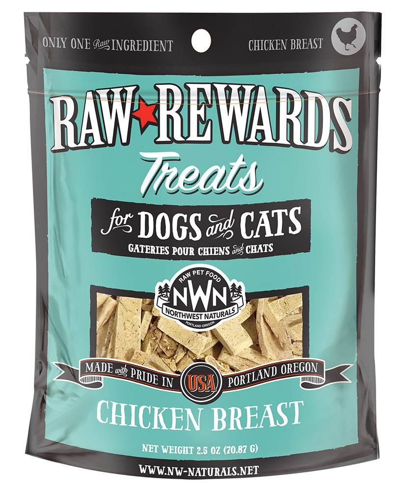 Northwest Naturals Freeze Dried Treat Raw Rewards Chicken Breast