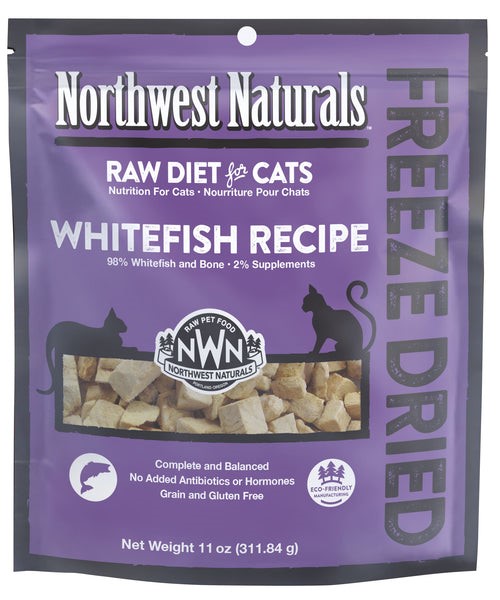 Northwest Naturals Whitefish Recipe Freeze Dried Cat Nibbles