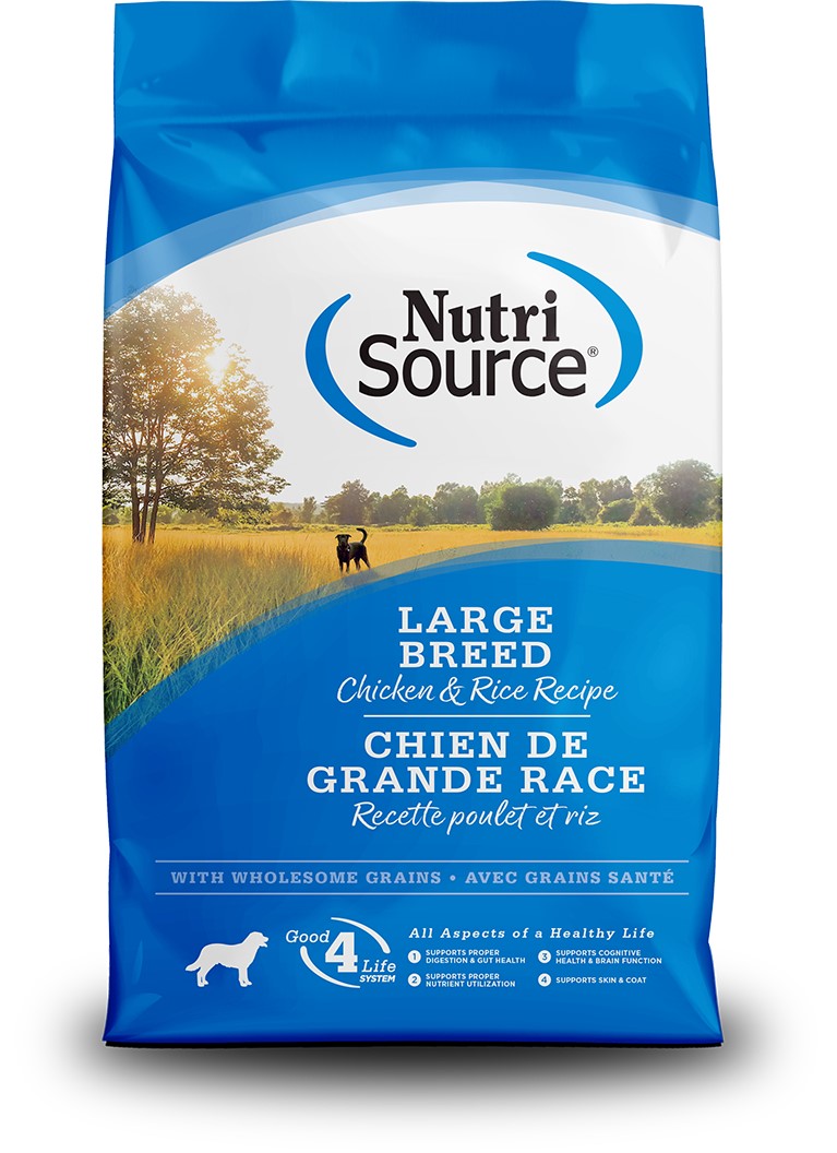 NutriSource Large Breed Adult Chicken and Rice