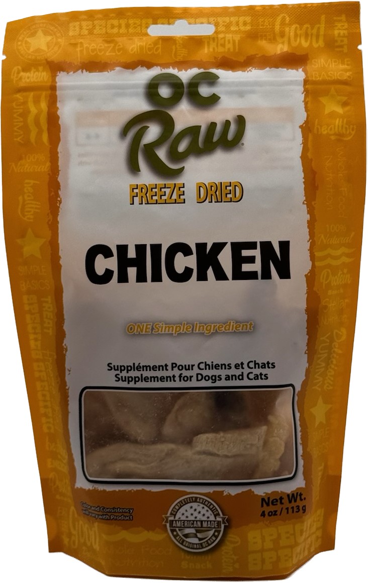 OC RAW Freeze Dried Chicken